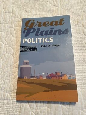 Great Plains Politics Paperback Book - Blue Cover